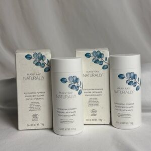 Mary Kay NATURALLY Exfoliating Powder ~Lot of 2 New in Box
